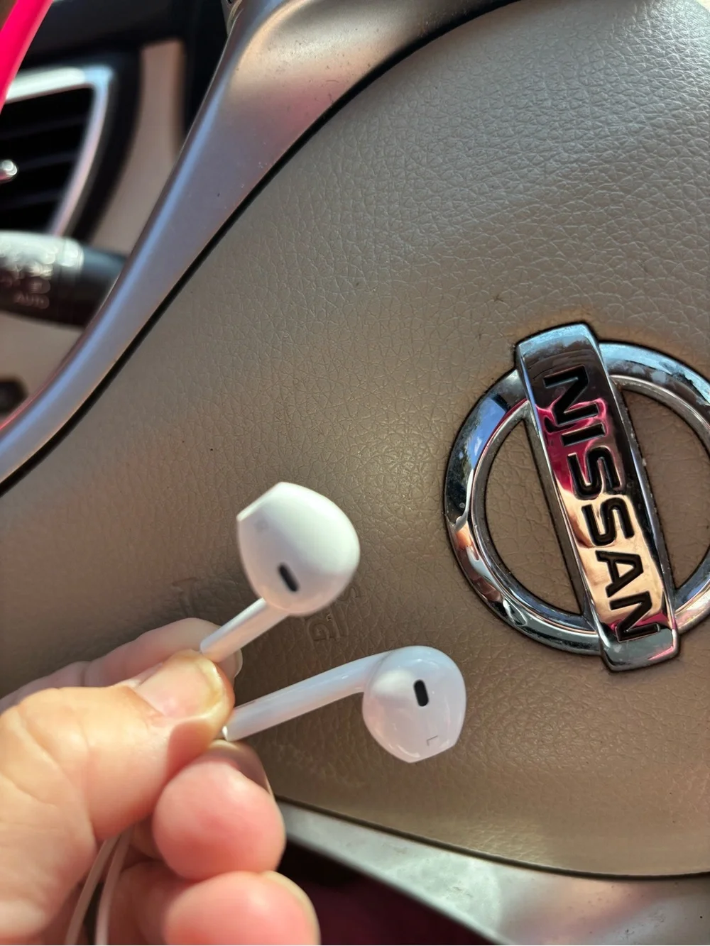 Apple White Wired Earbuds with In-line Remote and Carrying Case